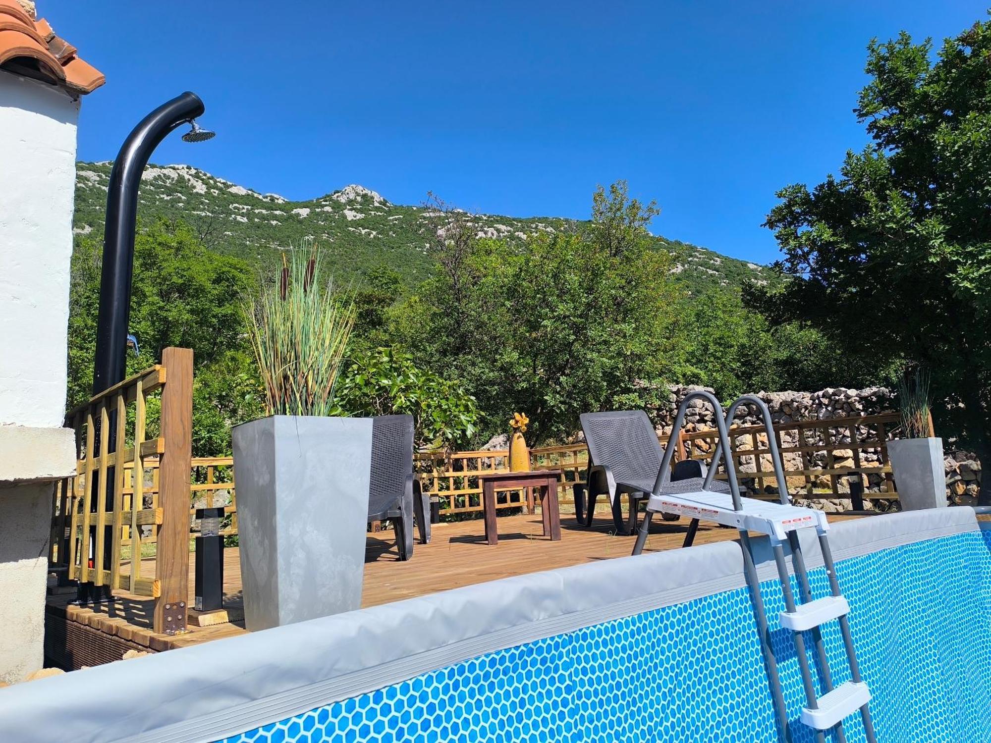 Holiday Home Lucija "" Private House With Pool "" ヤブラナツ エクステリア 写真