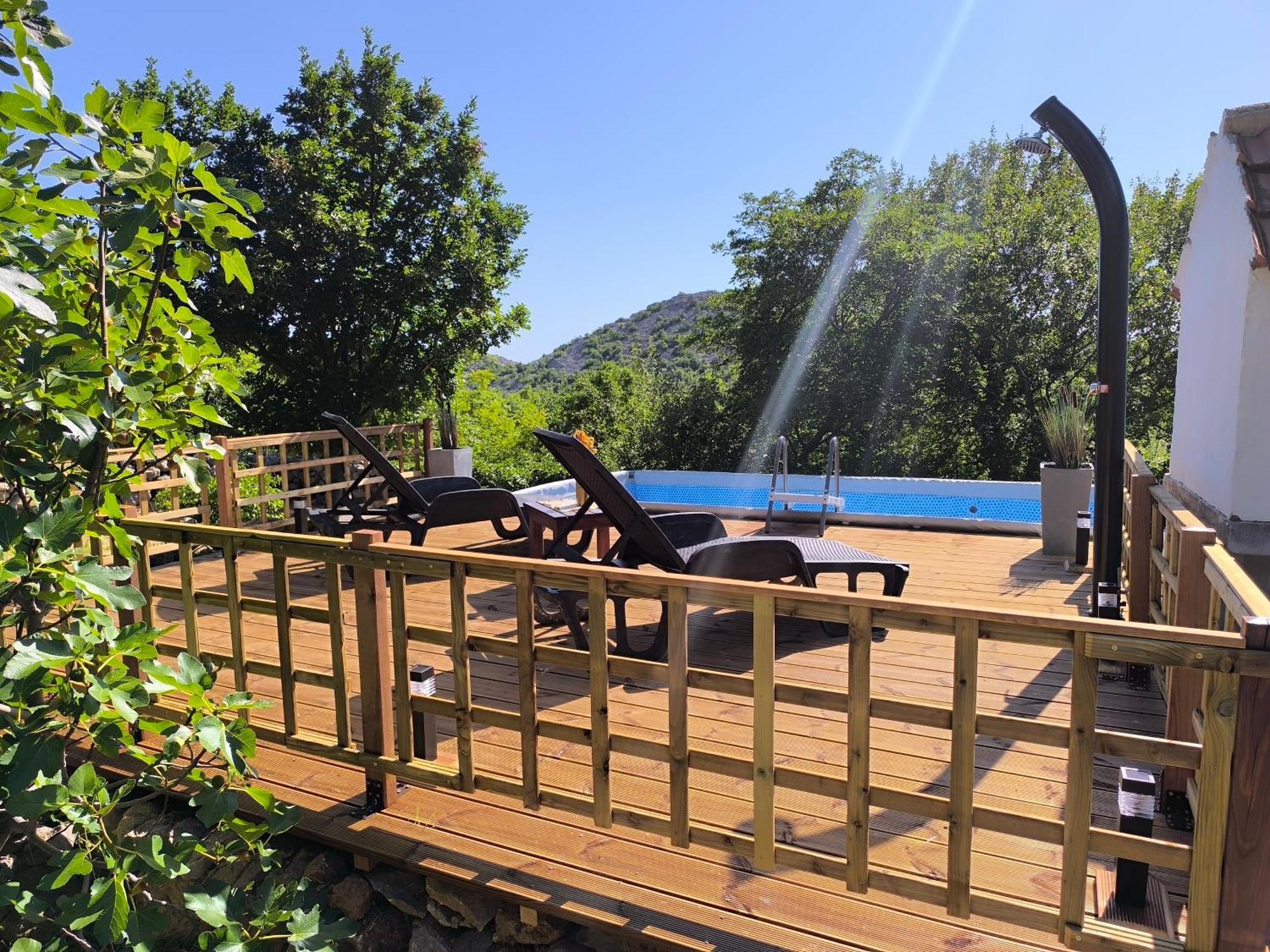 Holiday Home Lucija "" Private House With Pool "" ヤブラナツ エクステリア 写真